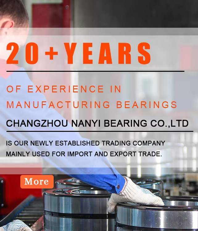 20+ years of experience manufacturing bearings