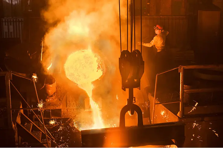 Smelting industry